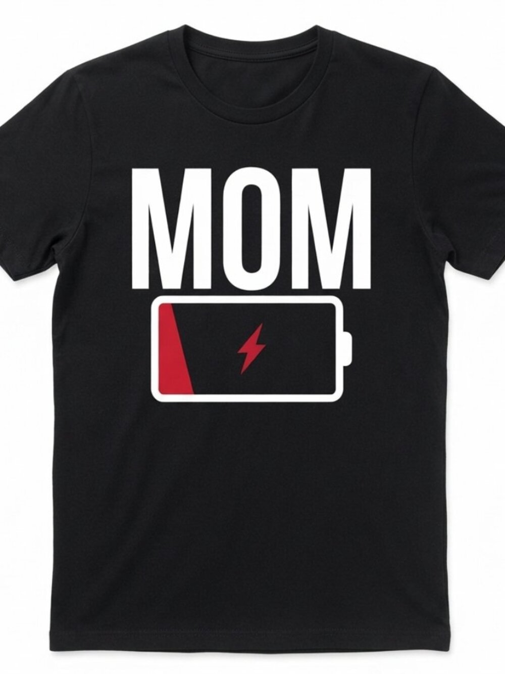 Mom Battery Low Graphic Tee